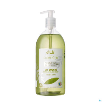 Cosm'ethik gel douche verveine bio fl pompe 1l
