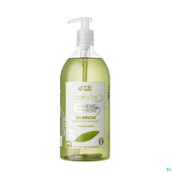 Cosm'ethik gel douche verveine bio fl pompe 1l