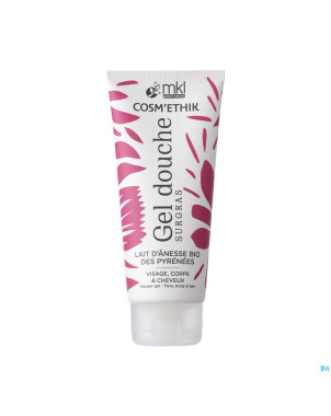 Cosm'ethik gel douche lait anesse bio tube 200ml