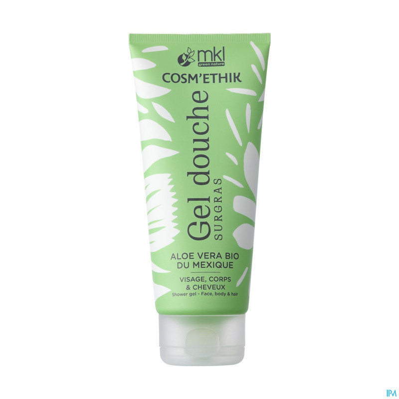 Cosm'ethik gel douche aloe vera bio mexique 200ml