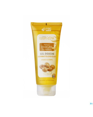 Cosm'ethik gel douche huile argan bio maroc 200ml