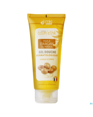 Cosm'ethik gel douche huile argan bio maroc 200ml