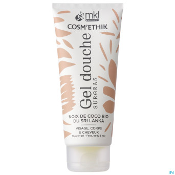 Cosm'ethik gel douche noix coco bio sri lanka200ml