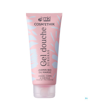 Cosm'ethik gel douche jasmin bio maroc tube 200ml