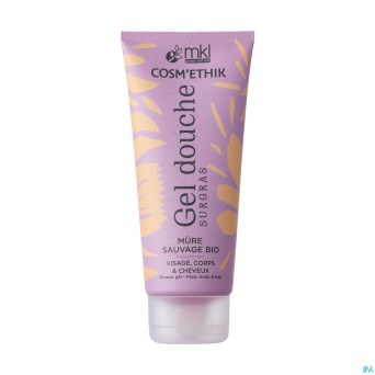 Cosm'ethik gel douche mure sauvage bio tube 200ml