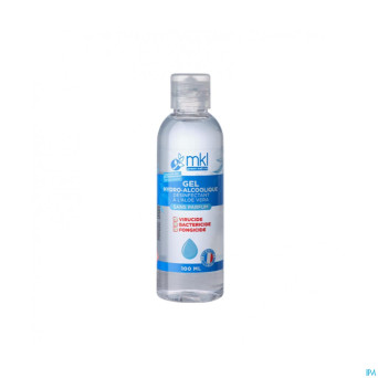 Mkl gel hydroalcoolique s/parfum fl 100ml