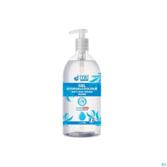 Mkl gel hydroalcoolique s/parfum fl pompe 1l