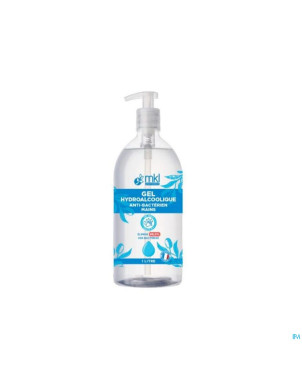 Mkl gel hydroalcoolique s/parfum fl pompe 1l