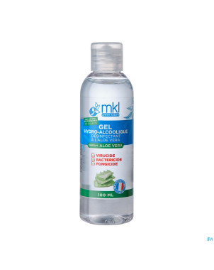 Mkl gel hydroalcoolique aloe vera fl 100ml