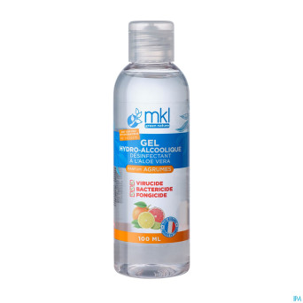 Mkl gel hydroalcoolique agrumes fl 100ml