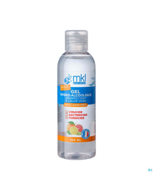 Mkl gel hydroalcoolique agrumes fl 100ml