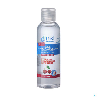 Mkl gel hydroalcoolique cerise fl 100ml