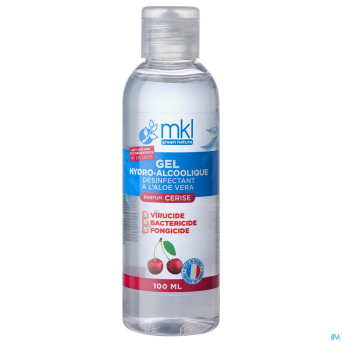 Mkl gel hydroalcoolique cerise fl 100ml