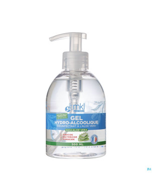 Mkl gel hydroalcoolique aloe vera fl pompe 300ml