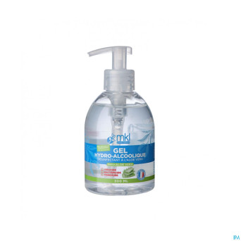 Mkl gel hydroalcoolique aloe vera fl pompe 300ml