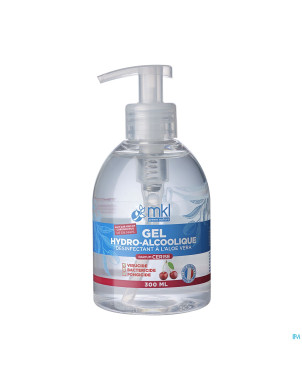 Mkl gel hydroalcoolique cerise fl pompe 300ml