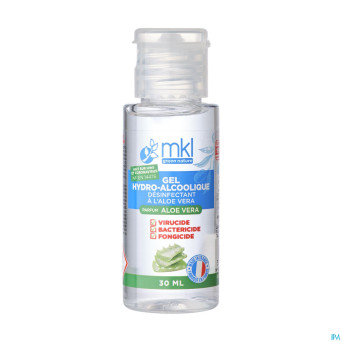 Mkl gel hydroalcoolique aloe vera fl 30ml