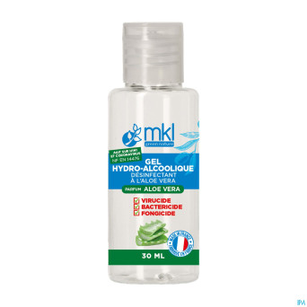 Mkl gel hydroalcoolique aloe vera fl 30ml
