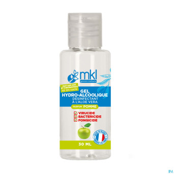 Mkl gel hydroalcoolique pomme fl 30ml
