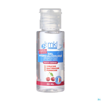Mkl gel hydroalcoolique cerise fl 30ml