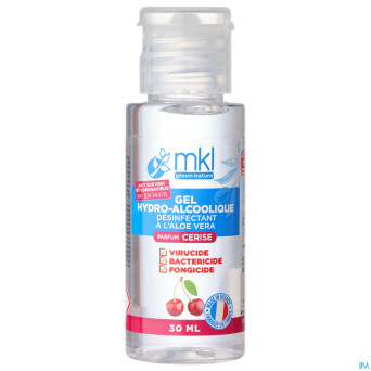 Mkl gel hydroalcoolique cerise fl 30ml