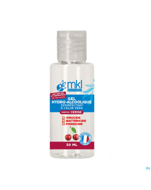 Mkl gel hydroalcoolique cerise fl 30ml