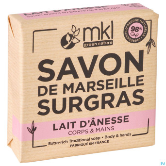 Mkl savon marseille surgras lait anesse 100g