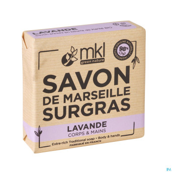 Mkl savon marseille surgras lavande 100g