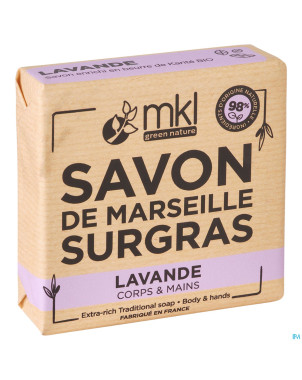 Mkl savon marseille surgras lavande 100g