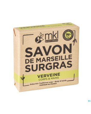 Mkl savon marseille surgras verveine 100g