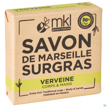 Mkl savon marseille surgras verveine 100g