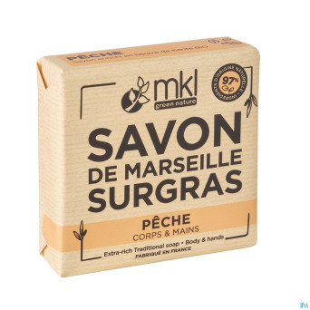 Mkl savon marseille surgras peche 100g