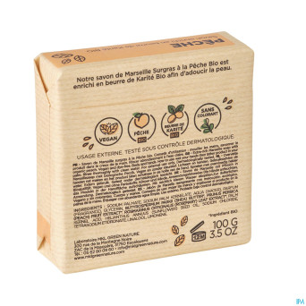 Mkl savon marseille surgras peche 100g