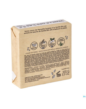 Mkl savon marseille surgras vanille iles 100g