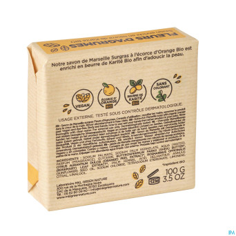 Mkl savon marseille surgras fleurs agrumes 100g