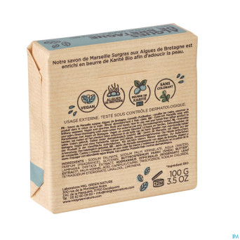 Mkl savon marseille surgras algues bretagne 100g