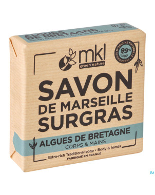 Mkl savon marseille surgras algues bretagne 100g