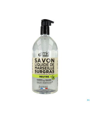 Mkl savon liquide marseille surgras neutre fl 1l