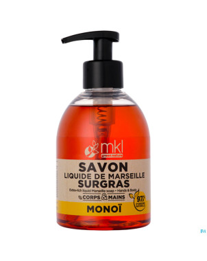 Mkl savon liquide marseille surgras monoi fl 300ml