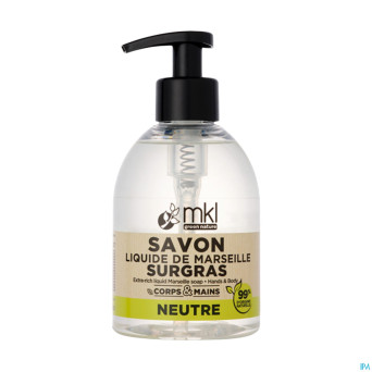 Mkl savon liquide marseille surgras neutre fl300ml