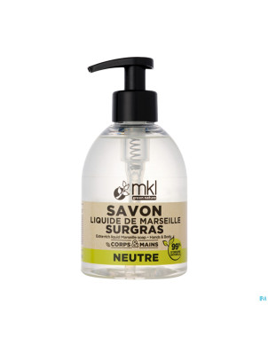 Mkl savon liquide marseille surgras neutre fl300ml