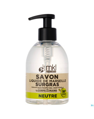 Mkl savon liquide marseille surgras neutre fl300ml