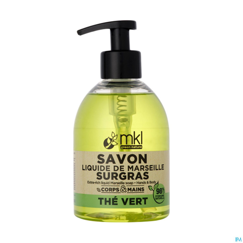 Mkl savon liquide marseille surgras the vert 300ml