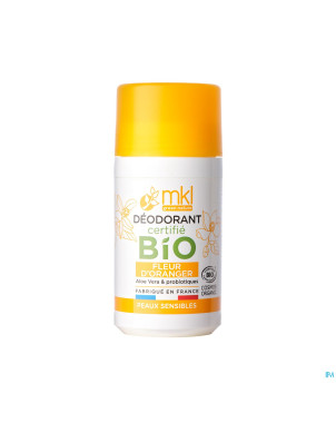 Mkl deo fleur oranger bio roll-on 50ml