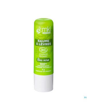 Mkl baume levres bio aloe vera stick 4g