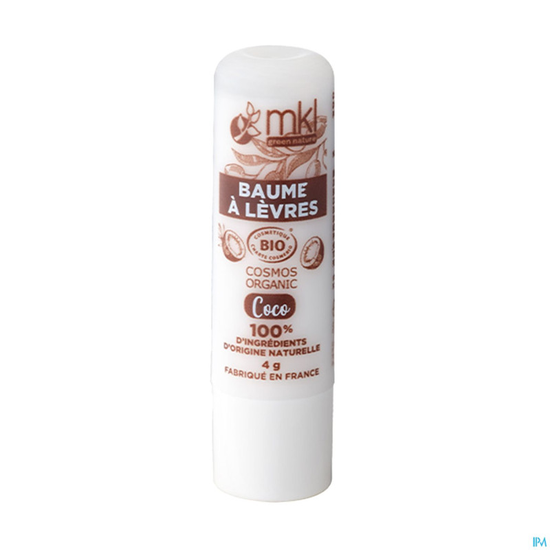 Mkl baume levres bio coco stick 4g