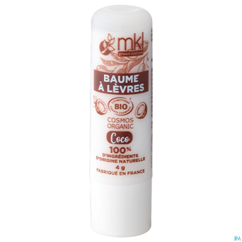 Mkl baume levres bio coco stick 4g
