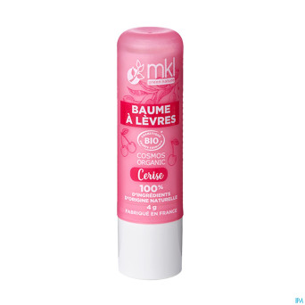 Mkl baume levres bio cerise stick 4g