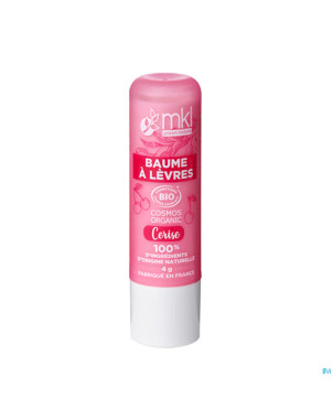 Mkl baume levres bio cerise stick 4g