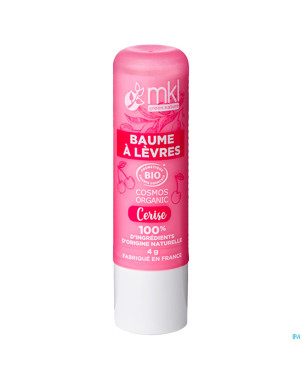 Mkl baume levres bio cerise stick 4g